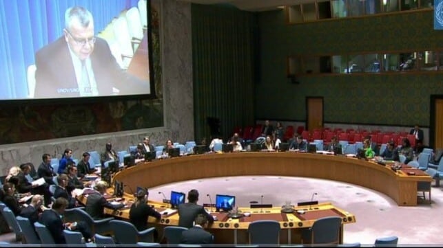 UN Council Meeting on North Korea