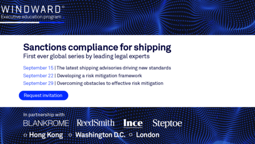 Executive education series: Sanctions compliance for shipping