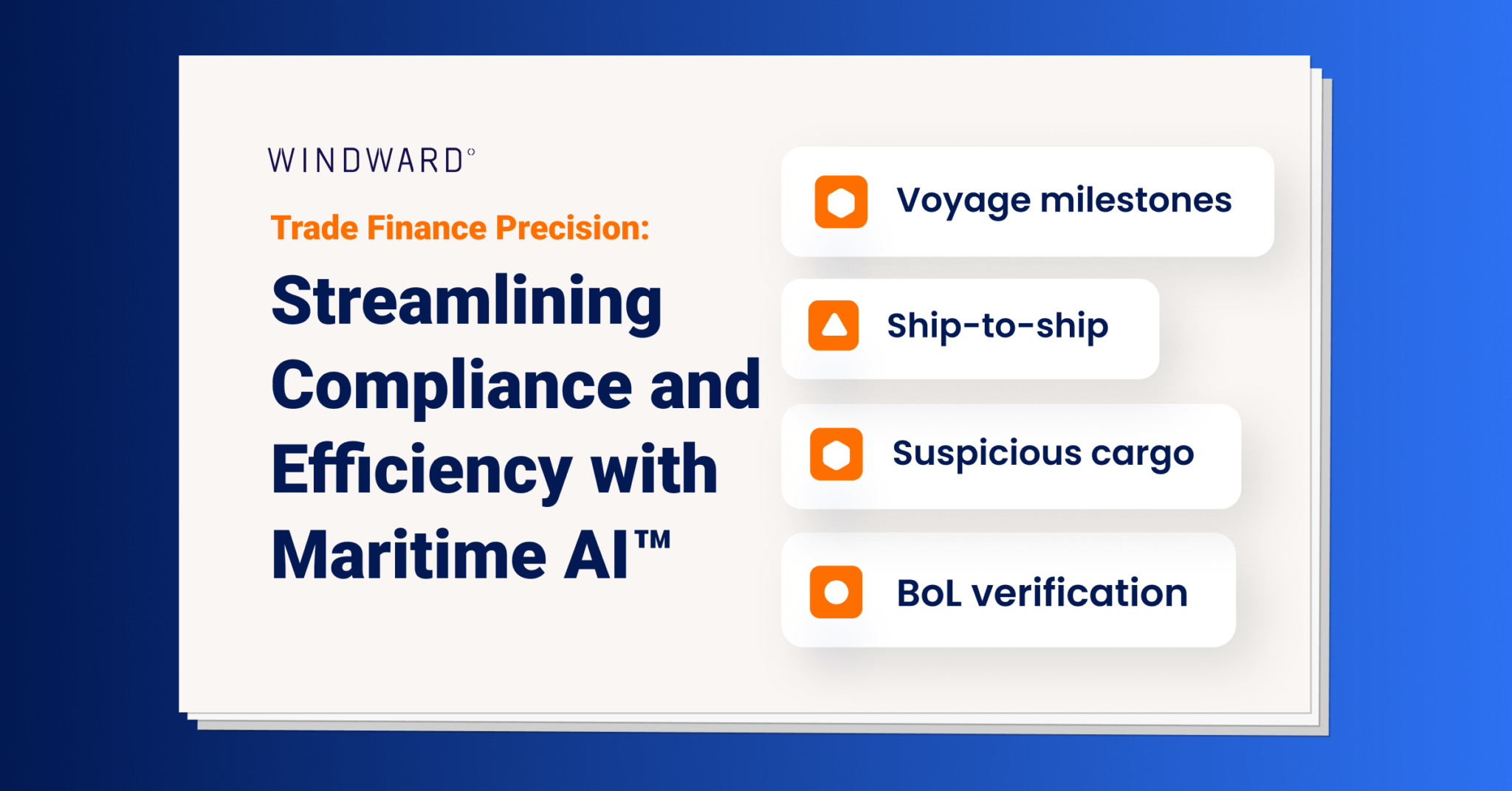 Streamlining Compliance & Efficiency with Maritime AI™