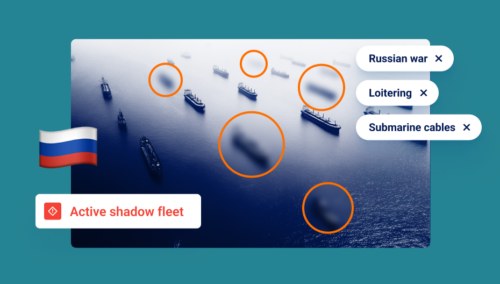 Shadow fleet vessels