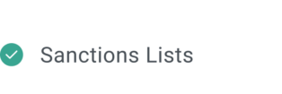 Sanctions Lists - 2