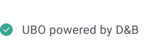 UBO powered by D&B - 2