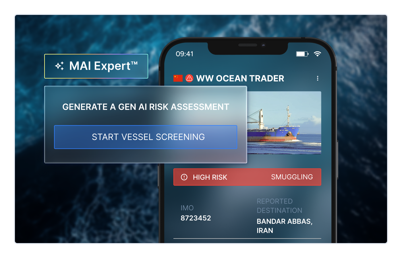 VESSEL SCREENING – ANYTIME, ANYWHERE.