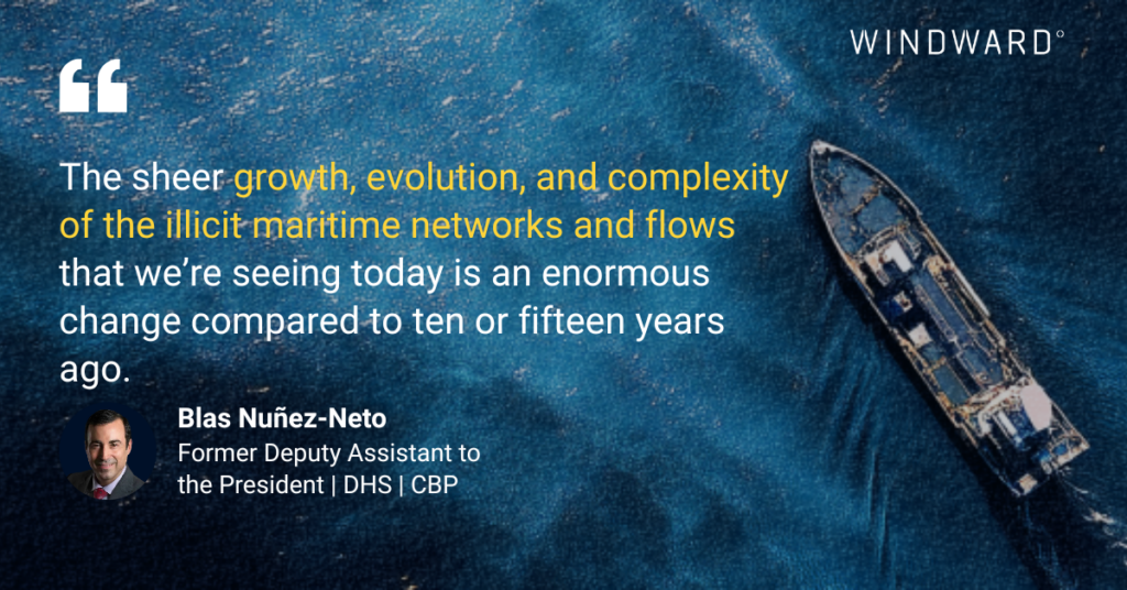 What U.S. Maritime  Enforcement Is Up Against in 2026, Blas Nuñez-Neto and Windward.