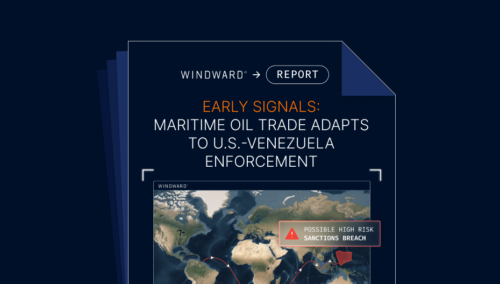 Emerging Maritime Oil Trade Signals After U.S. Enforcement