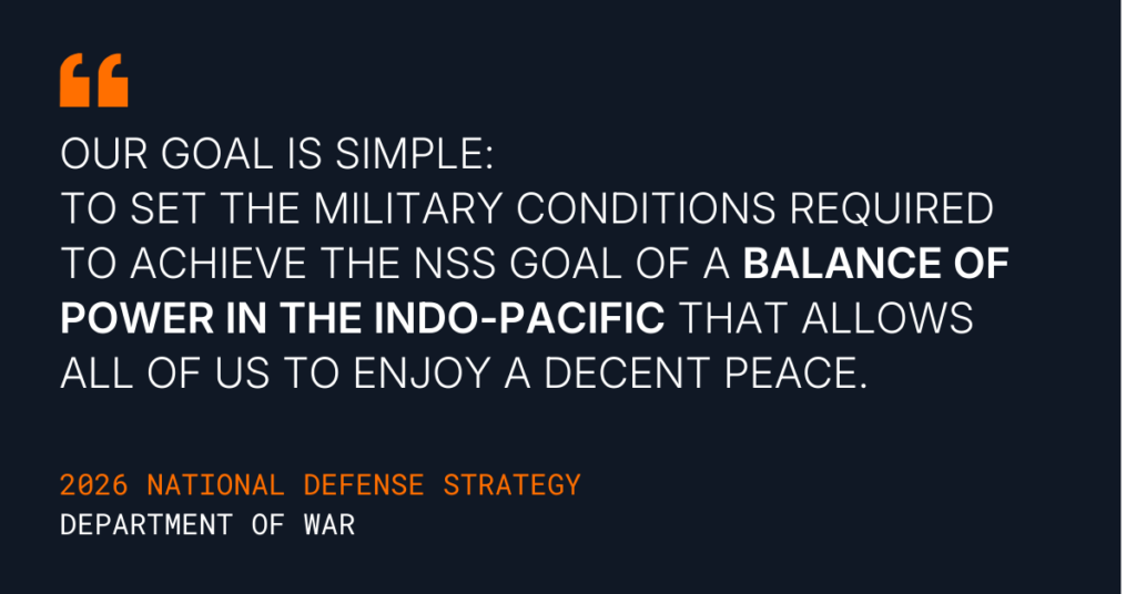 Six Maritime Takeaways from the 2026 U.S. Defense Strategy