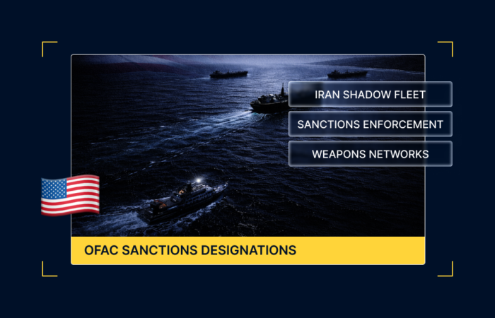 OFAC Targets Iran’s Shadow Fleet and Weapons Networks