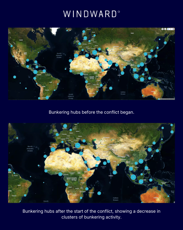 Bunkering hubs Windward