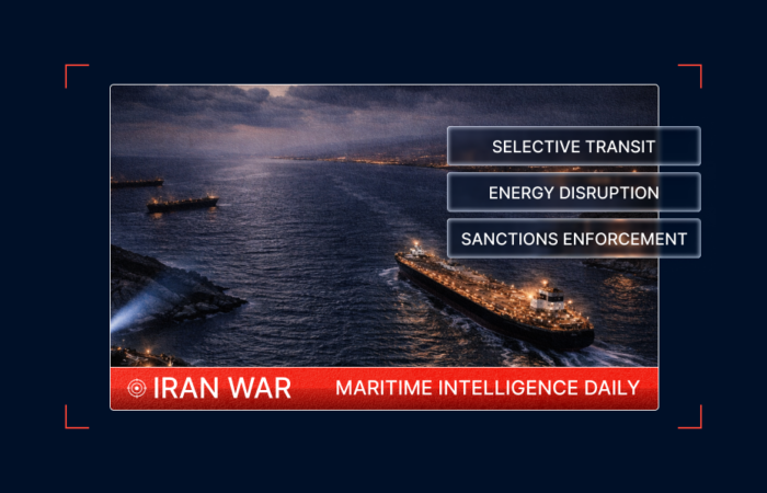 March 22, 2026: Iran War Maritime Intelligence Daily