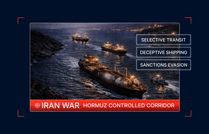 Iran Controls Hormuz Transit as Zombie LNG Carrier Appears