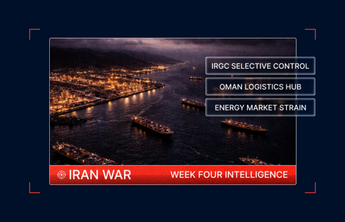 Iran War Disrupts Maritime Trade: Week Four Analysis