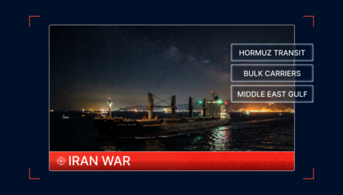 Bulk Carriers Find New Route Out of Hormuz Strait