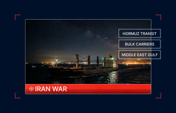 Bulk Carriers Find New Route Out of Hormuz Strait