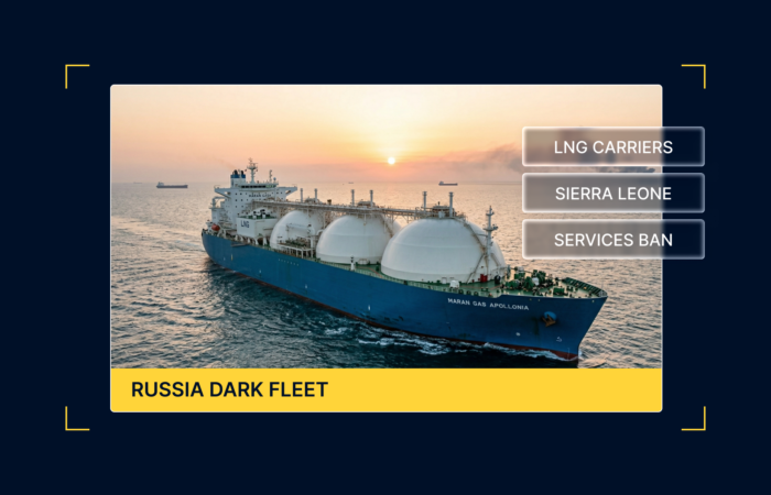 Russia Expands Dark Fleet of LNG Carriers