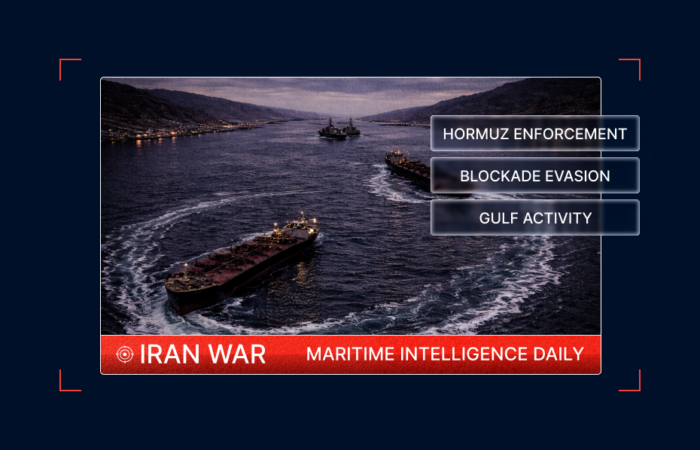 April 14, 2026: Iran War Maritime Intelligence Daily