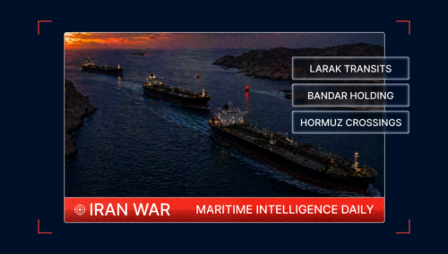 April 30, 2026: Iran War Maritime Intelligence Daily