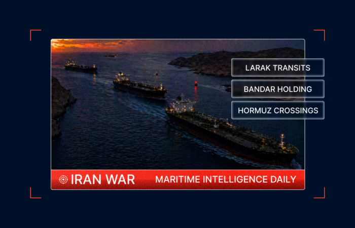 April 30, 2026: Iran War Maritime Intelligence Daily