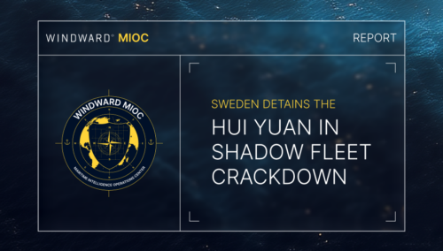 Sweden Detains the Hui Yuan in Shadow Fleet Crackdown
