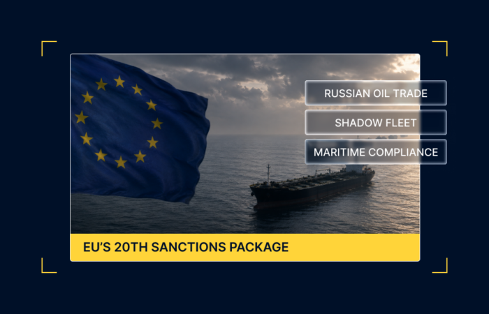 EU's 20th Russia Sanctions Package and Its Maritime Impact