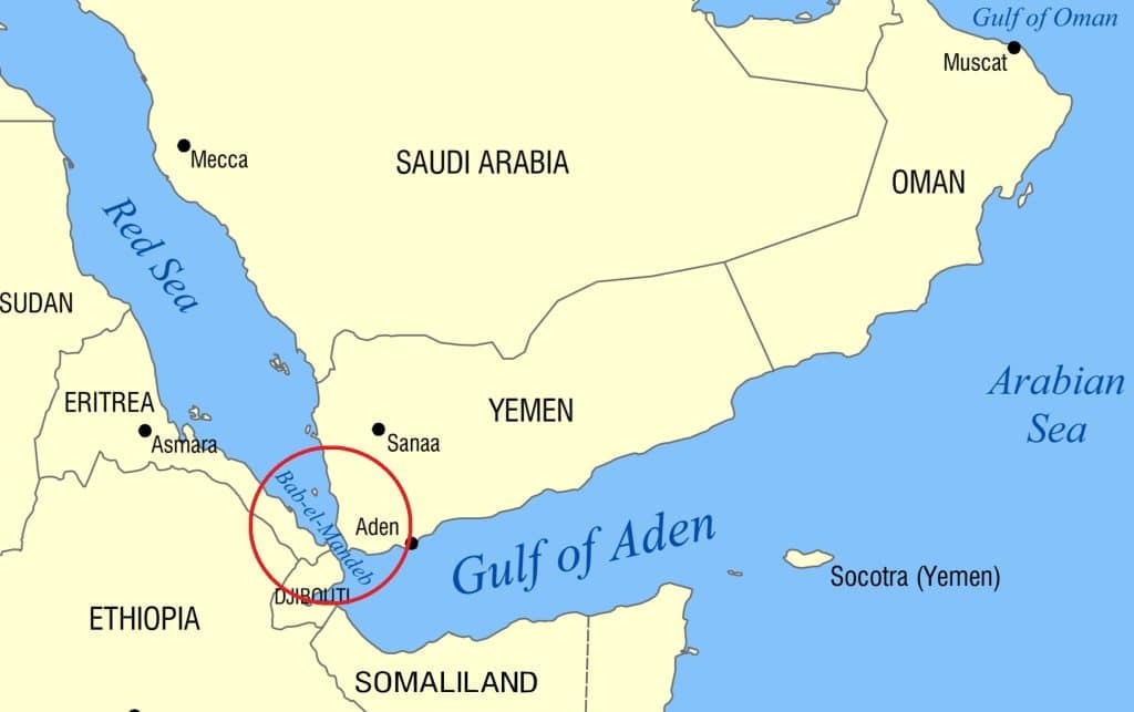 Bab el-Mandeb. Source: News.AZ