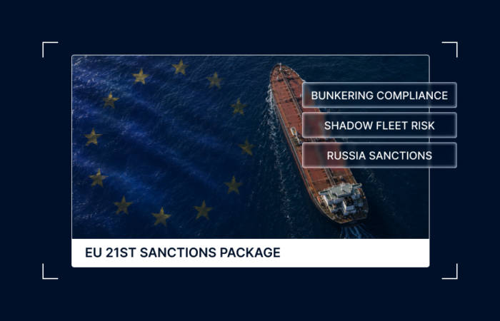 What the EU's 21st Sanctions Package Means for Bunkering