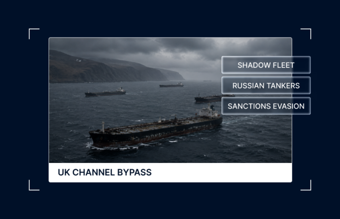Russian Shadow Fleet Tankers Are Bypassing the UK Channel