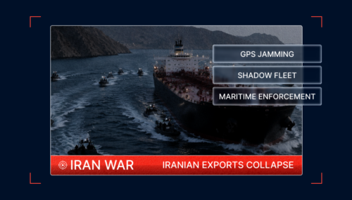 Iranian Exports Collapse as Enforcement Pressure Widens