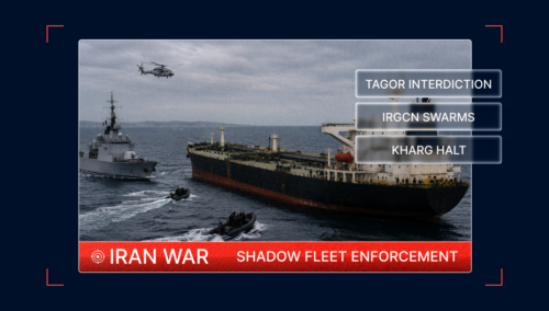 Hormuz Dark Fleet Stalls as Global Enforcement Widens