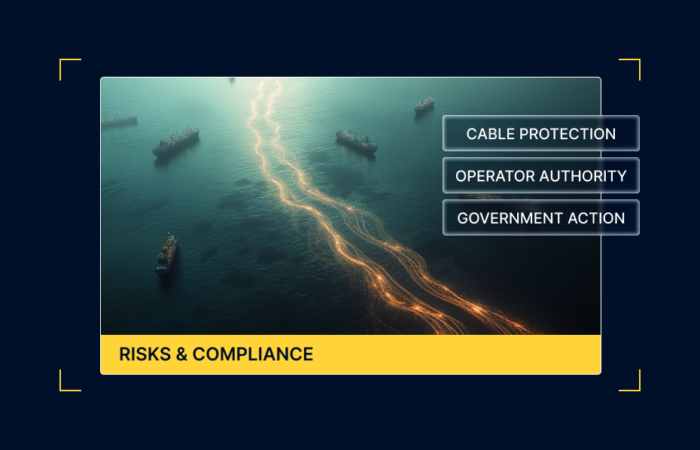 Who Is Responsible for Cables: The Operator-Government Gap