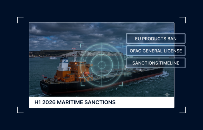 H1 2026: The Moving Target of Maritime Sanctions Compliance