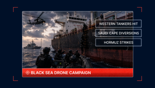 Ukraine's Drones Reach Western Tonnage in the Black Sea