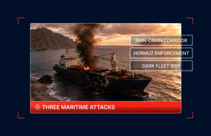 Three Kinetic Incidents and an Expanding Iran-Oman Corridor
