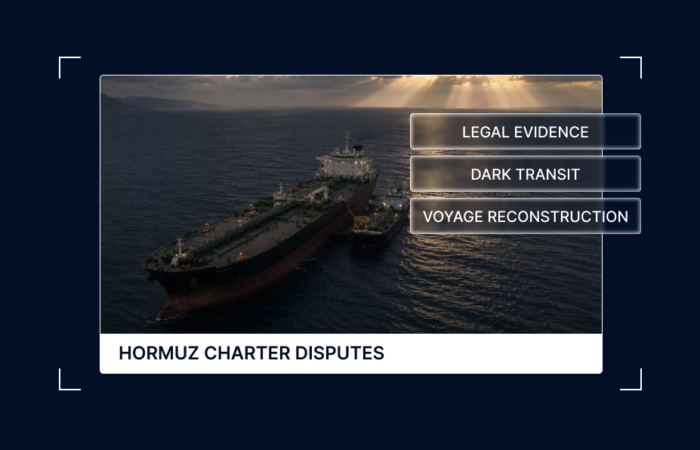 Resolving Charter Disputes Over Dark Periods in Hormuz