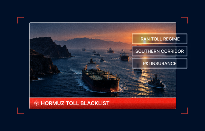 77 Ships Blacklisted: Iran's Failing Hormuz Toll Regime