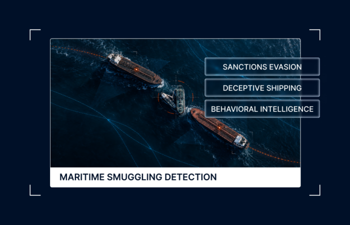 Maritime Smuggling Detection and the Sanctions Playbook